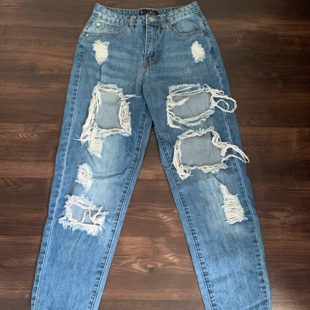 Missguided high rise mom jeans